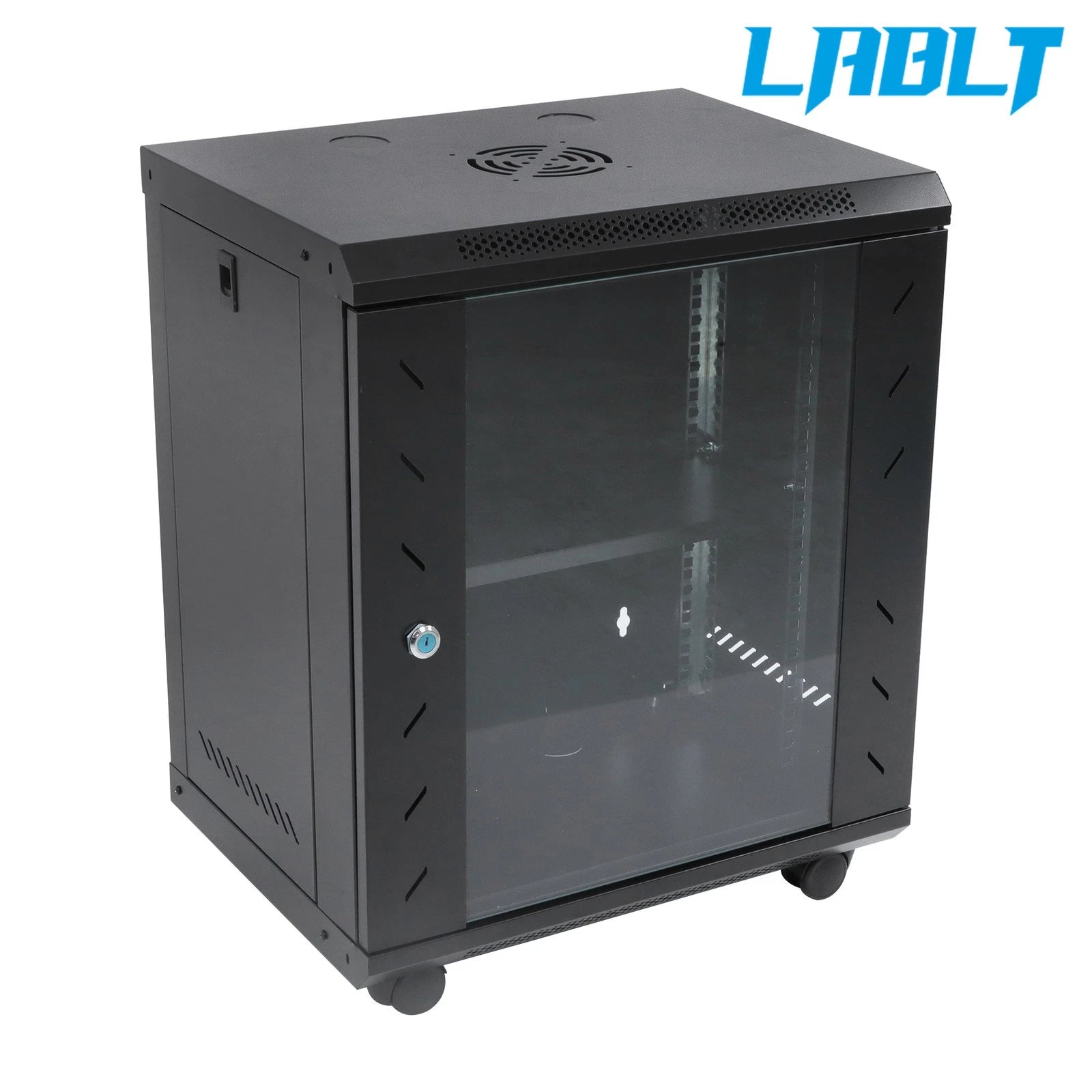 Server Rack Enclosure for LABLT 12U (Maximum Depth 15.5") Wall Mount