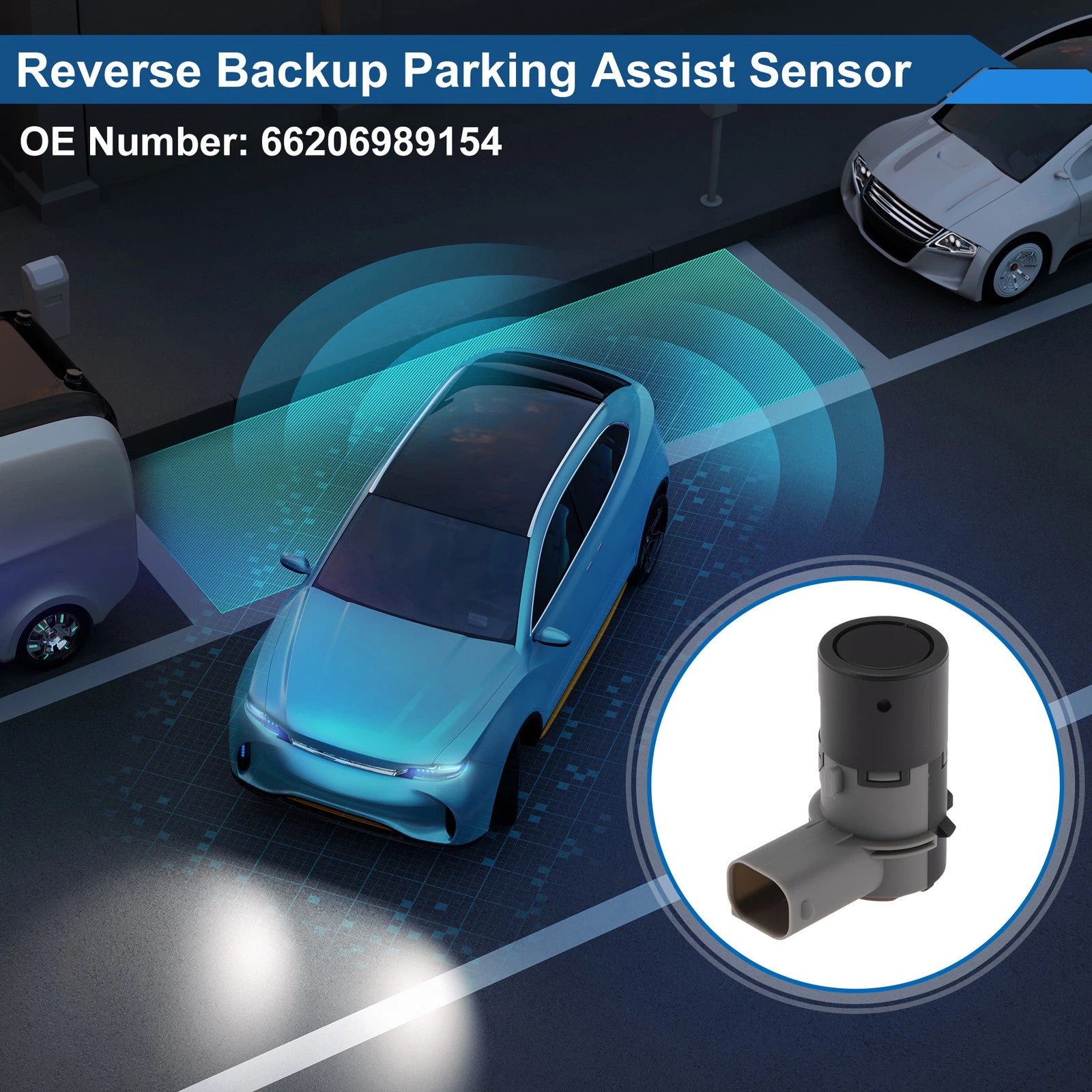 Reverse Backup Parking Sensor for BMW 6 Series E63 (2003–2010) No.66206989154
