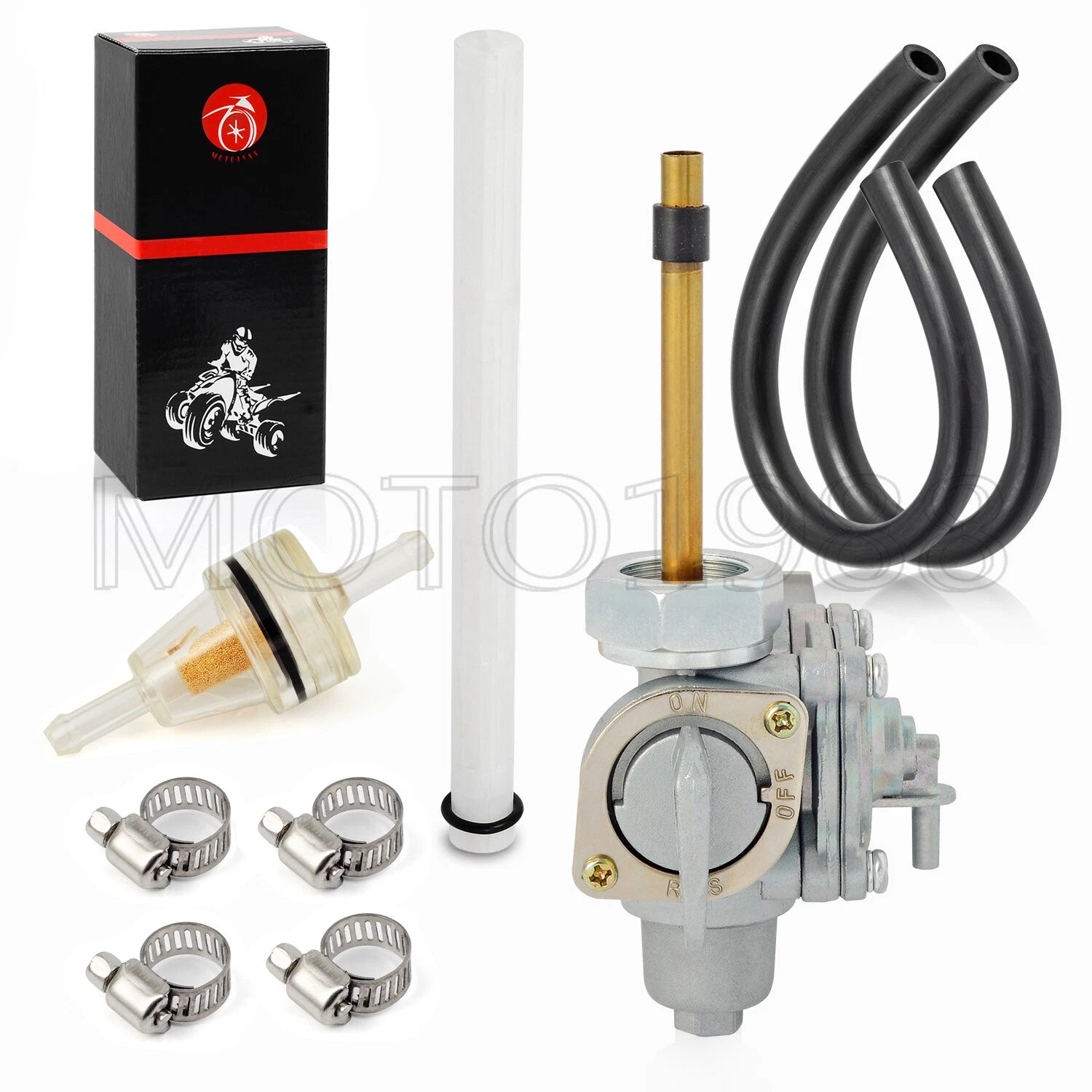 Fuel Valve Petcock with Fuel Line for Honda Nighthawk 750 CB750 (1991–2003)