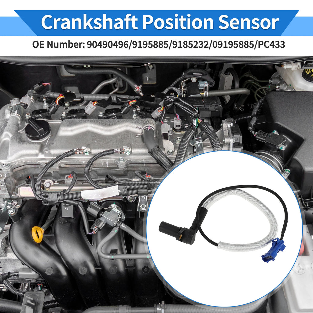 Crankshaft Position Sensor for Saab 9-5 (1998–2005) No. 90490496