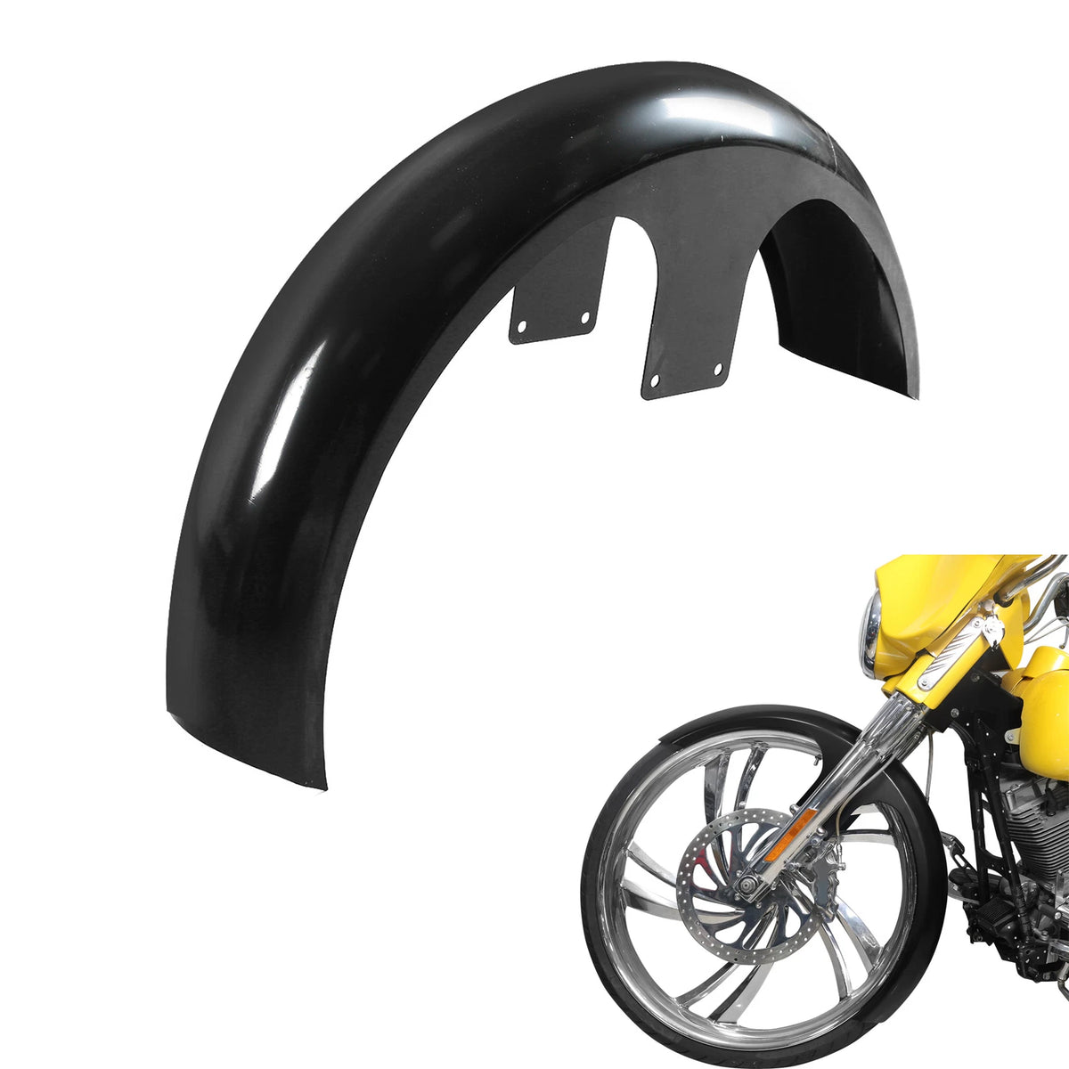 26" Front Fender for Harley Bagger Touring Road King Glide (2009–2023)