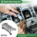 Main Bearing Set Replacement for Hyundai Accent (1995–2011) 10 Piece Kit
