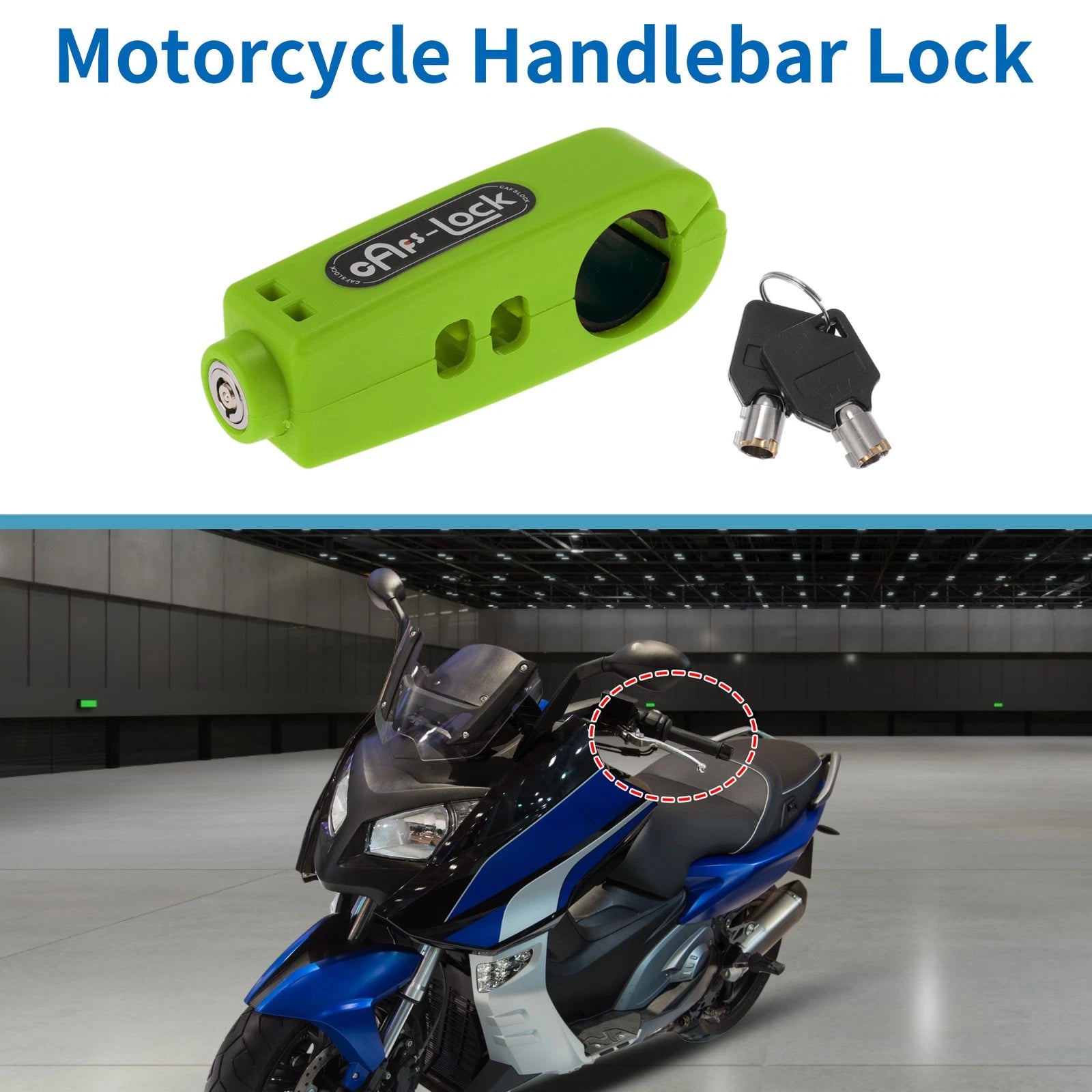 Handlebar Lock Universal for Scooter Bike and Motorcycle (Universal)