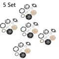 Set of 5 Carburetor Diaphragm Kit for Zama RB-42 Stihl 08 08S 070 090 TS350