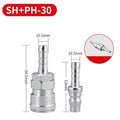 2X Compressor Air Line Hose Quick Release Coupler Connector SH20 PH20 SP PP