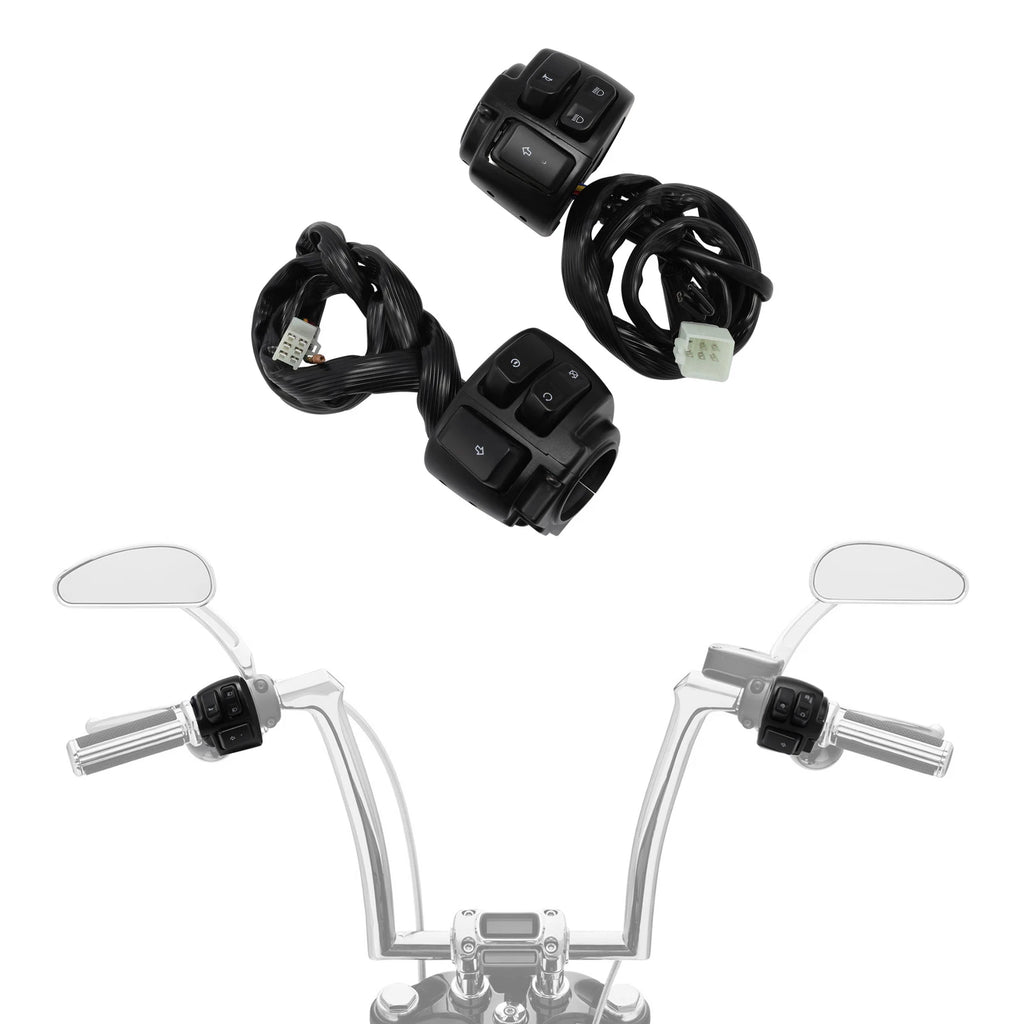 Handlebar Control Switches for Harley Touring (1996–2013), Softail (1996–2010)