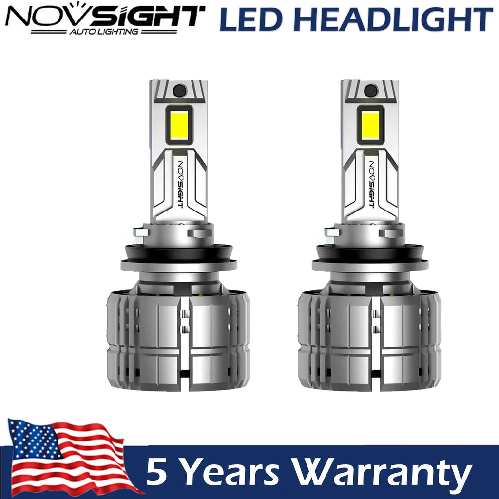 2X H11 H8 H9 LED Headlight Bulbs for (200W 40000LM)