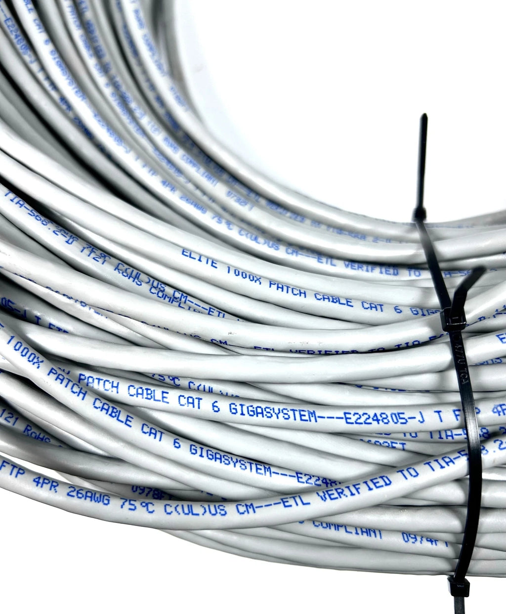 FTP 26AWG Patch Shielded Cable Cat 6 for Elite E224805-J (1000 ft)