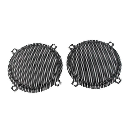 Black Wired Punched Steel Mesh Speaker Grills for Harley Davidson Electra Glide (2014–2023)
