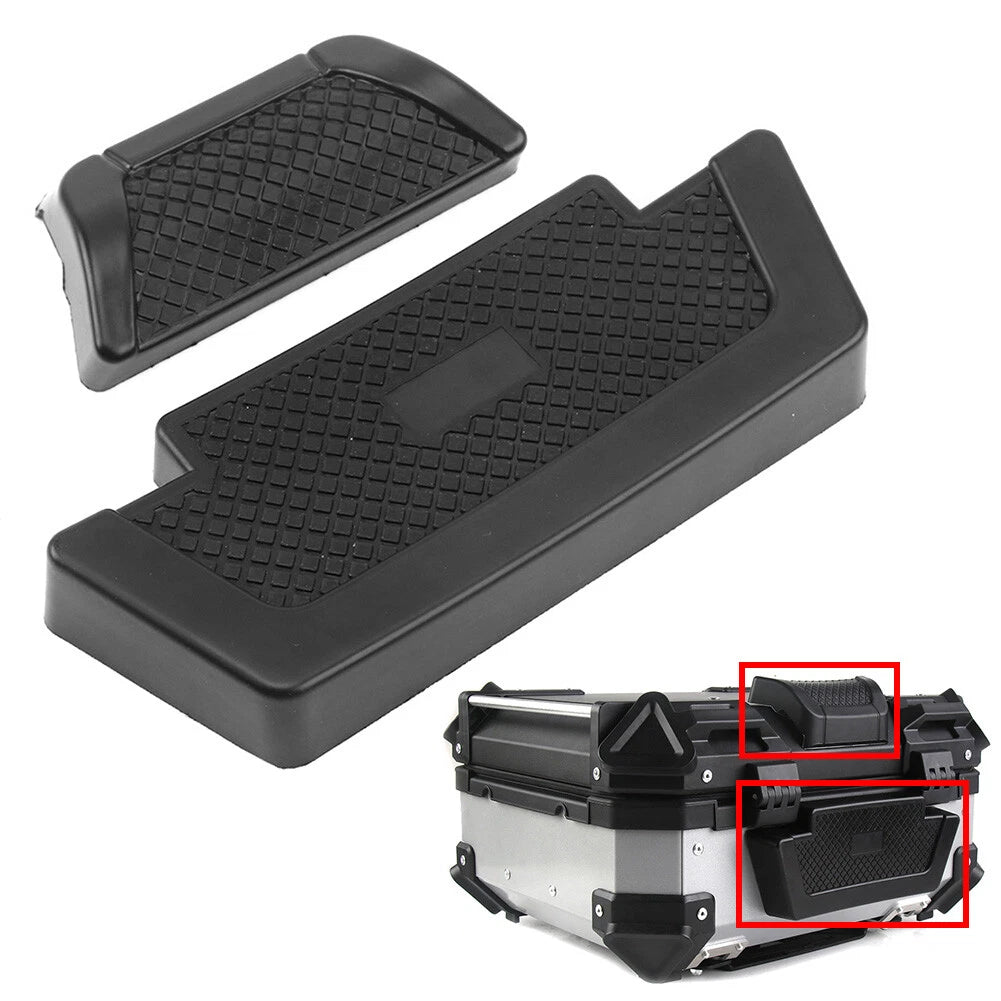 Rear Saddlebag Trunk Passenger Backrest Pad for Motorcycle