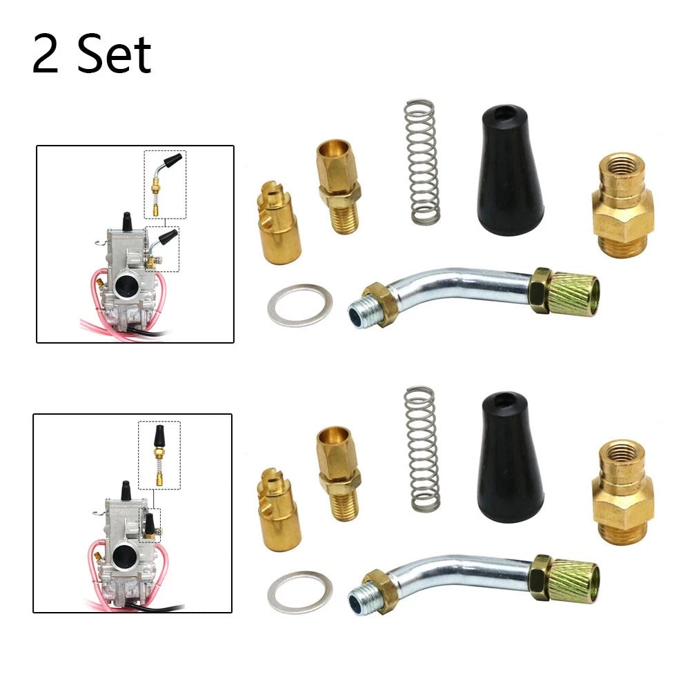 2X Carburetor Cable Choke Starter Plunger Kit for Mikuni TM/VM MK-413