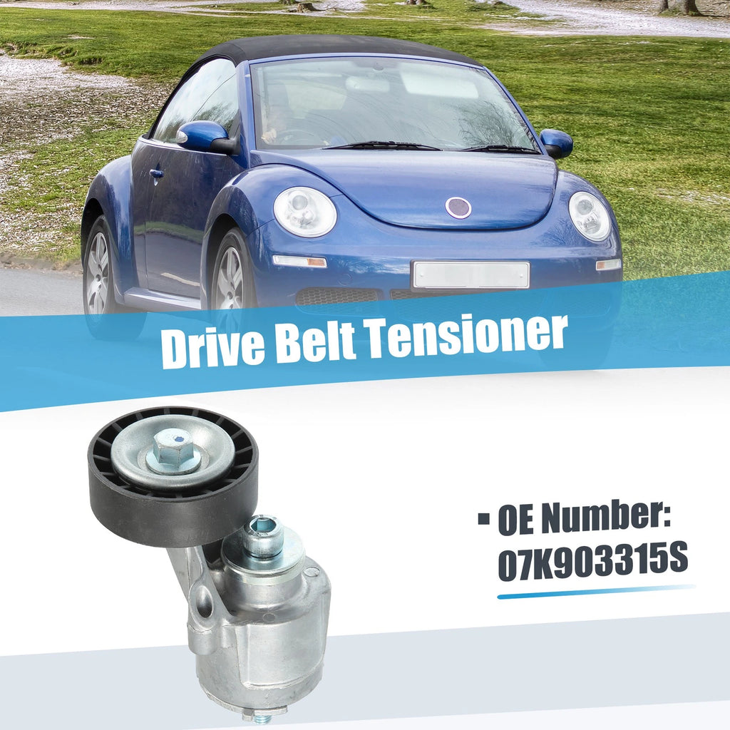 Belt Tensioner Pulley Assembly Replacement for Volkswagen Beetle (2006–2010)