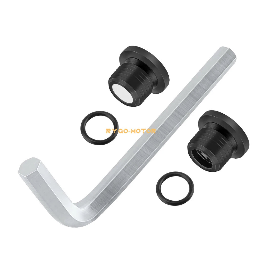 Front Differential Fill & Drain Plug Kit w/Tool for Polaris RZR 570 800 900 1000