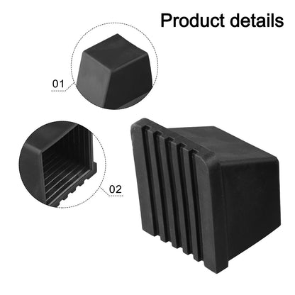 Set of 4 Rubber Square for Gym Gear