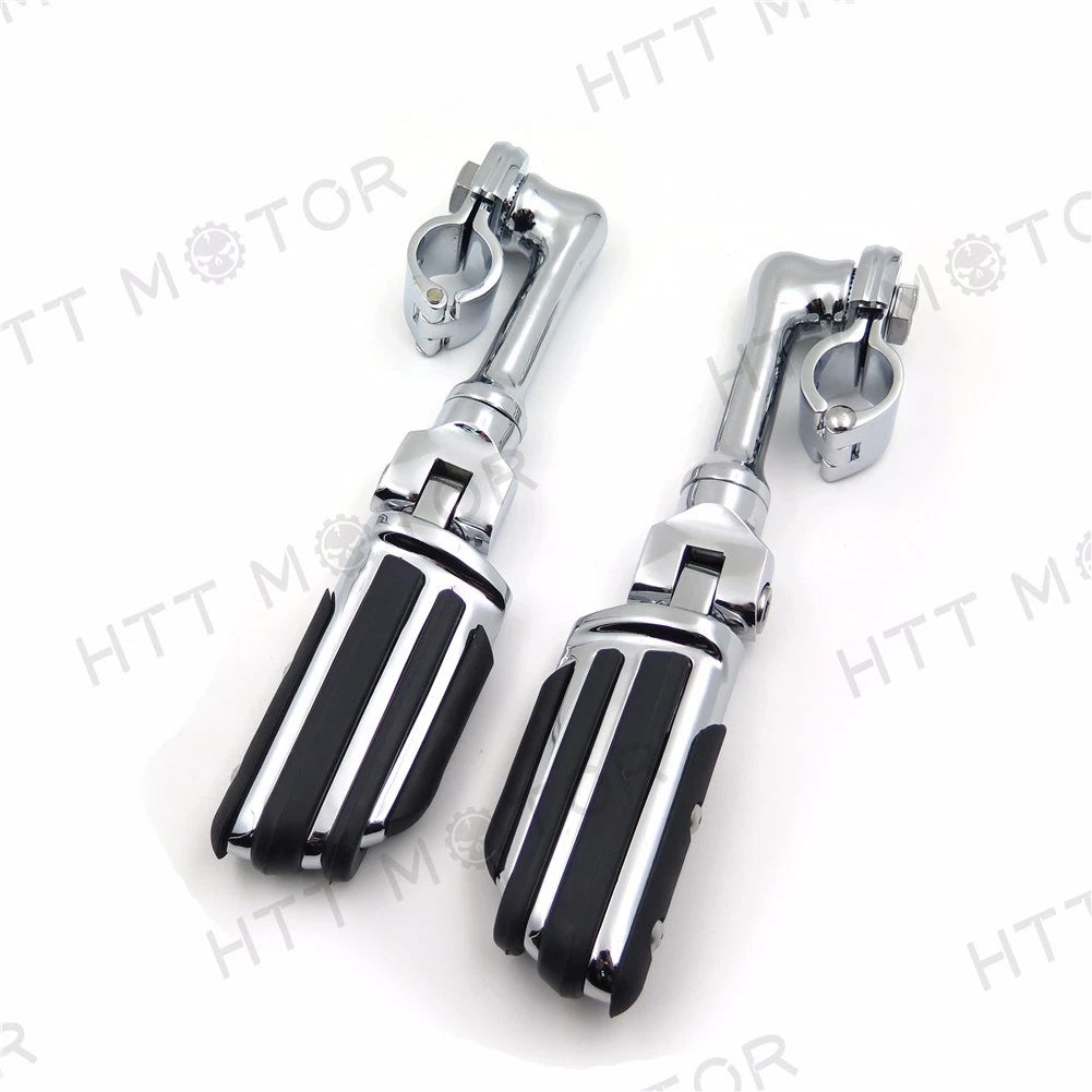 Adjustable Foot Peg 1" for Triumph Rocket Yamaha Chrome