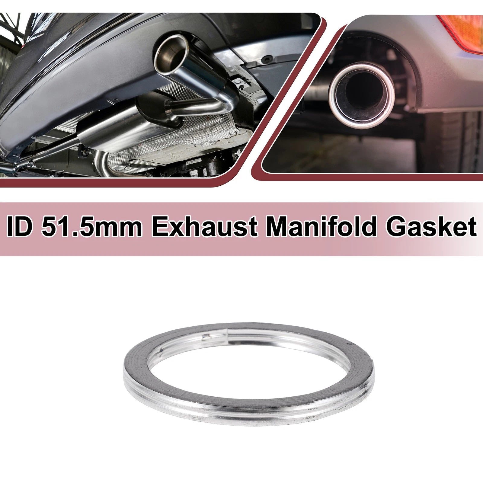 Exhaust Manifold Gasket for - ID 51.5mm