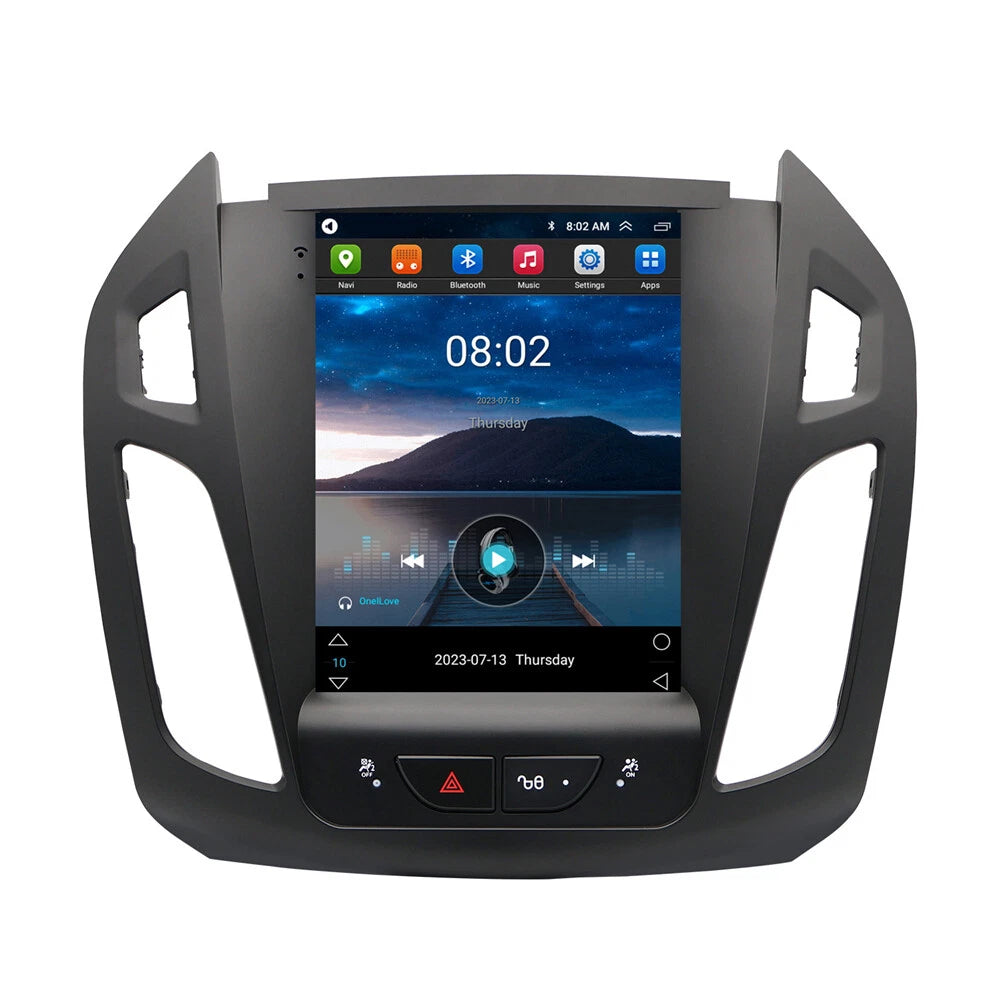 9.7'' Vertical Android 14 Carplay Stereo for Ford Tourneo