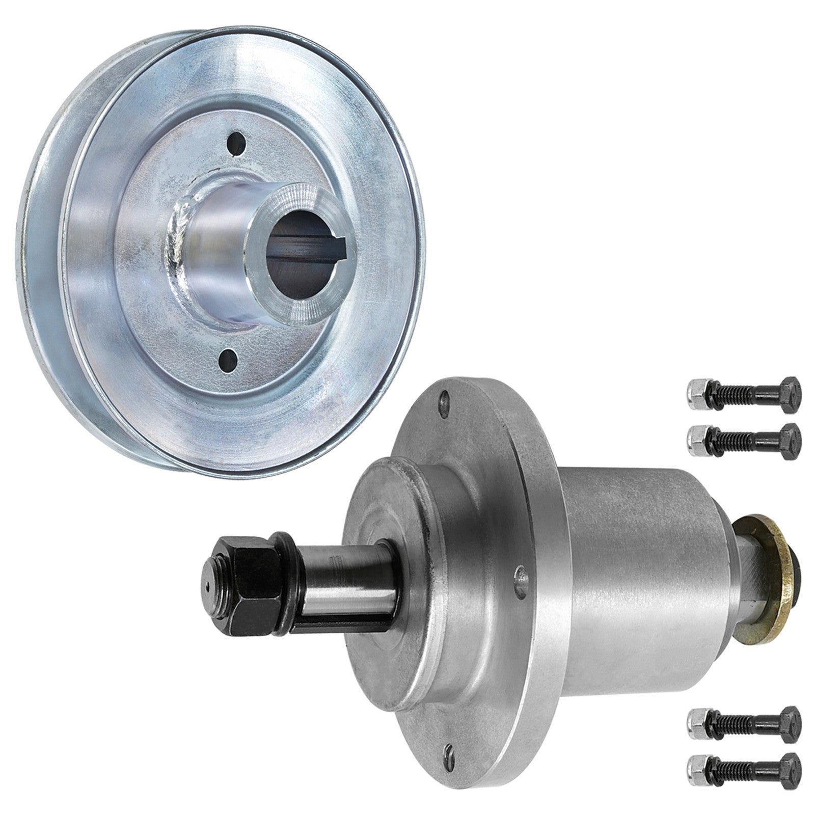 Deck Spindle and Pulley Replacement for Scag Freedom Z SMFZ-52 (2016–2020)