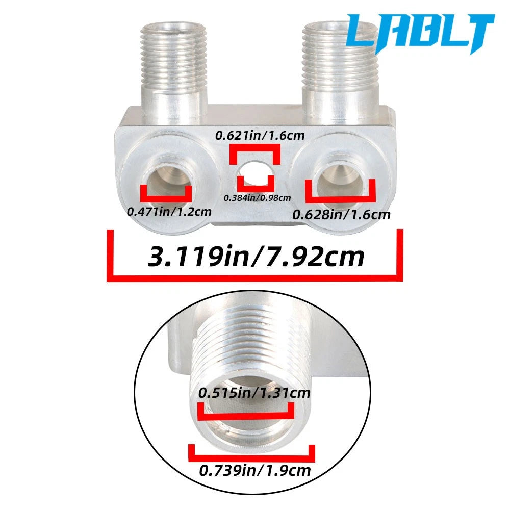 A/C Compressor Adapter for LSX LS1 (CNC Machined)