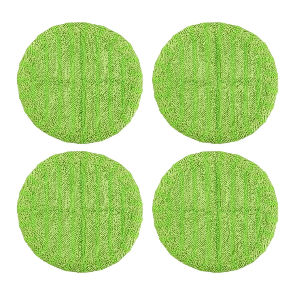 Electric Mop Pads Set of 4 with Absorbent Microfibre