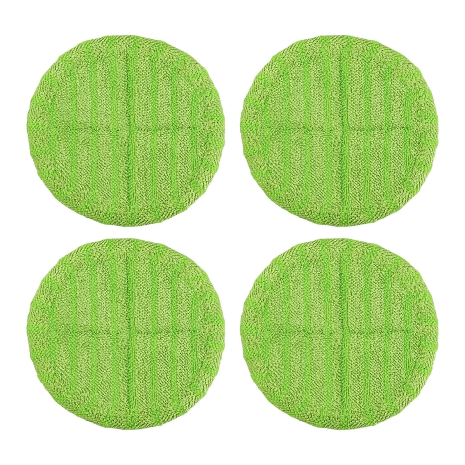 Electric Mop Pads Set of 4 with Absorbent Microfibre