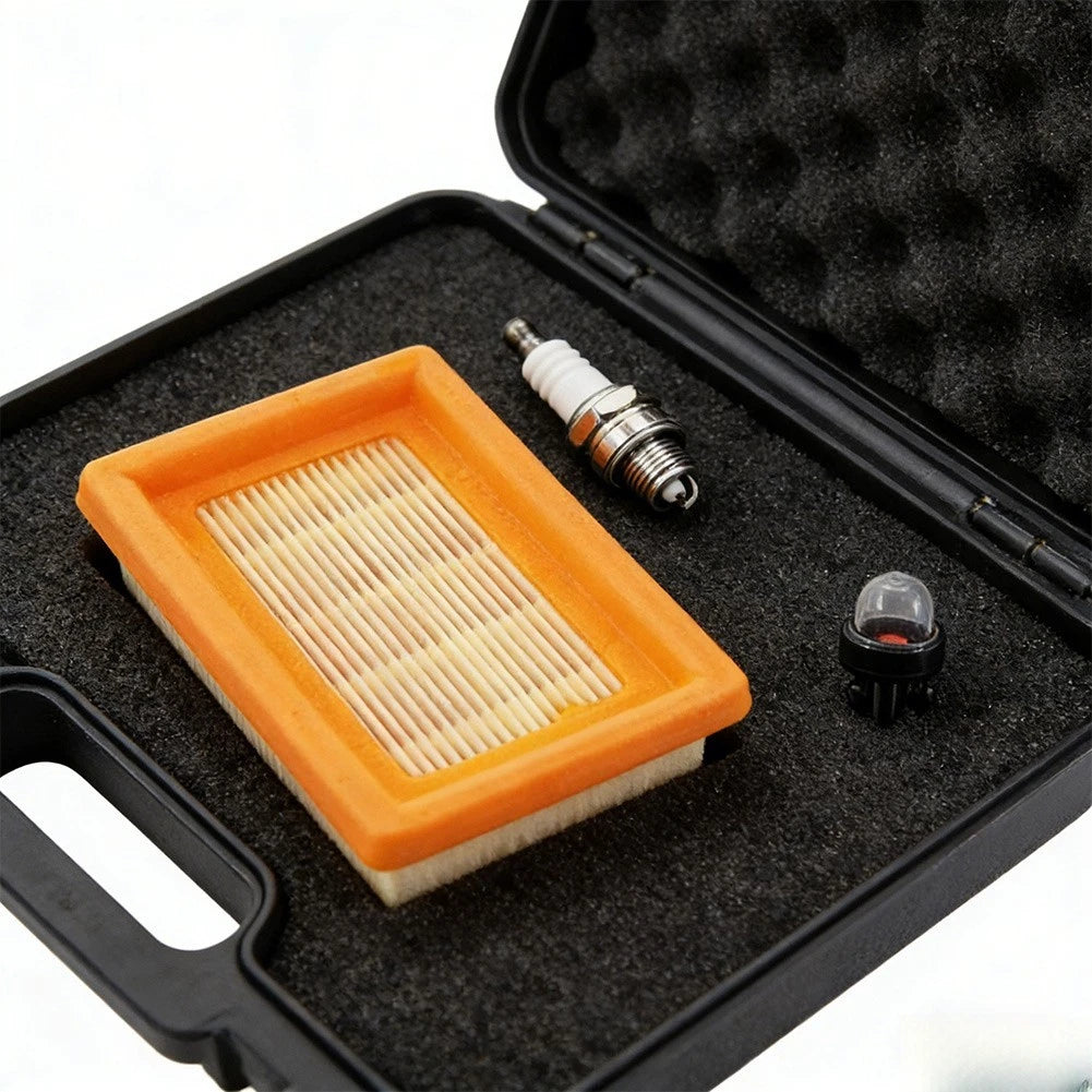 Air Filter Spark Plug Kit for Brush Cutters (Compatible with HIFROM)