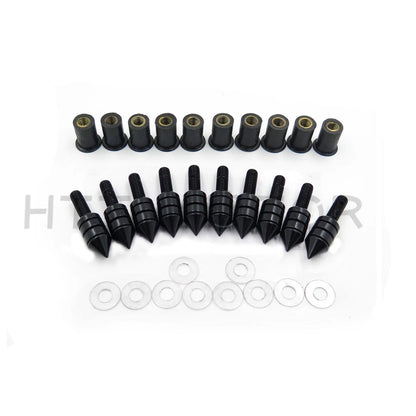10X Windscreen Windshield Bolts Screw Kit for Honda Suzuki Yamaha Kawasaki