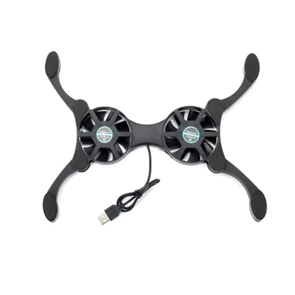 USB Laptop Cooler Pad with 2 Fans for Notebooks