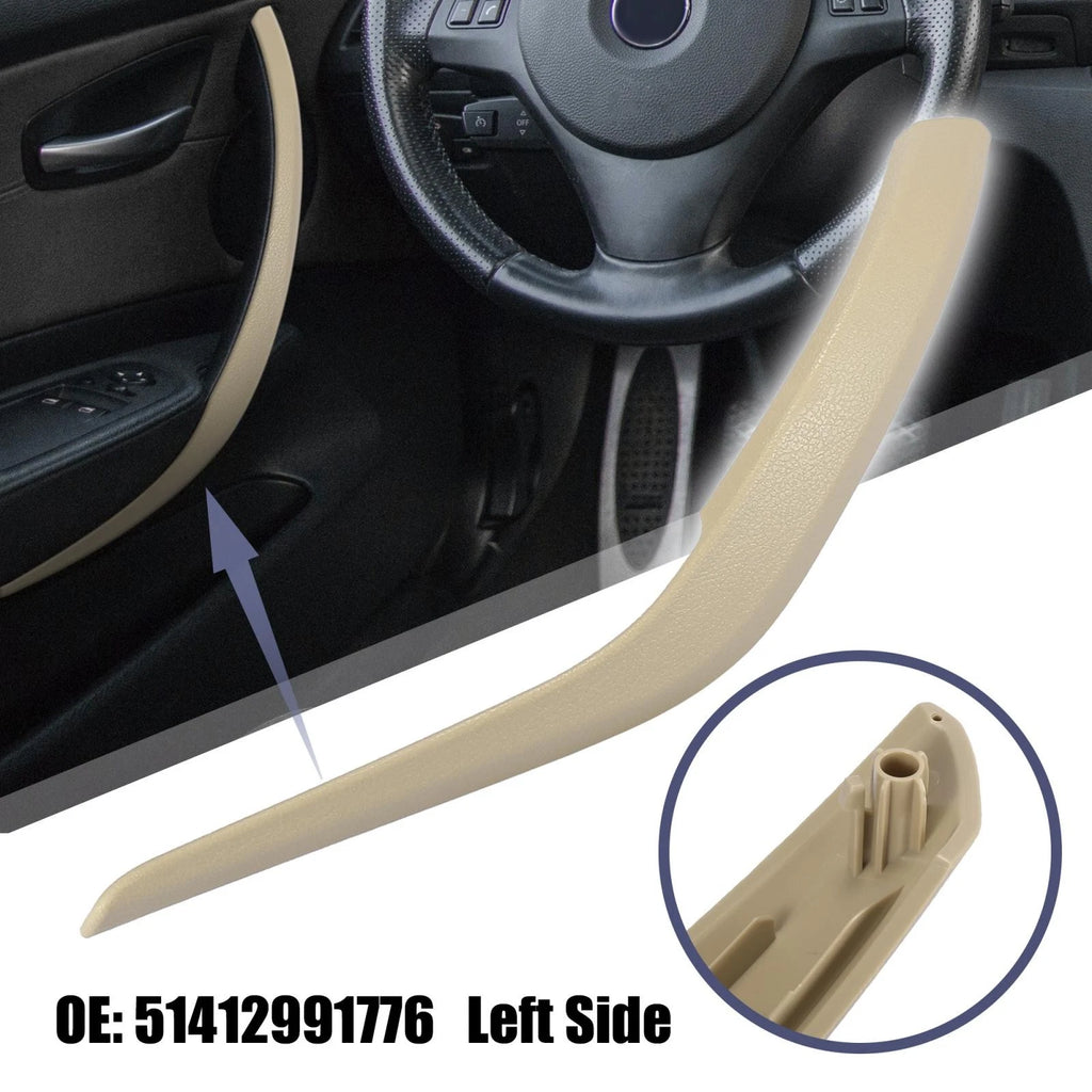 Inner Door Handle Panel Pull Trim Cover Left for BMW X1 E84 (2010–2016) Beige