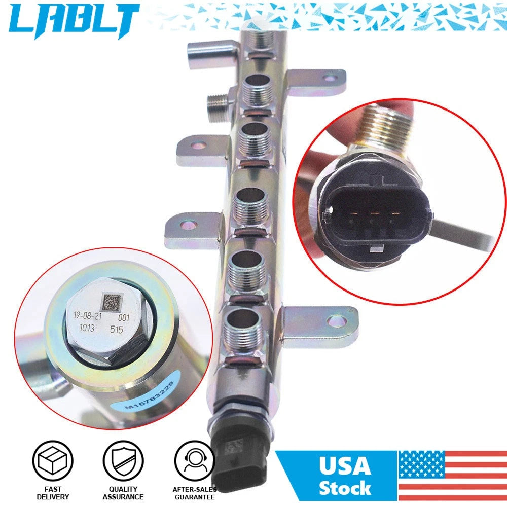 Fuel Rail with Sensor for Dodge Ram 6.7L Cummins Diesel (2007–2012)