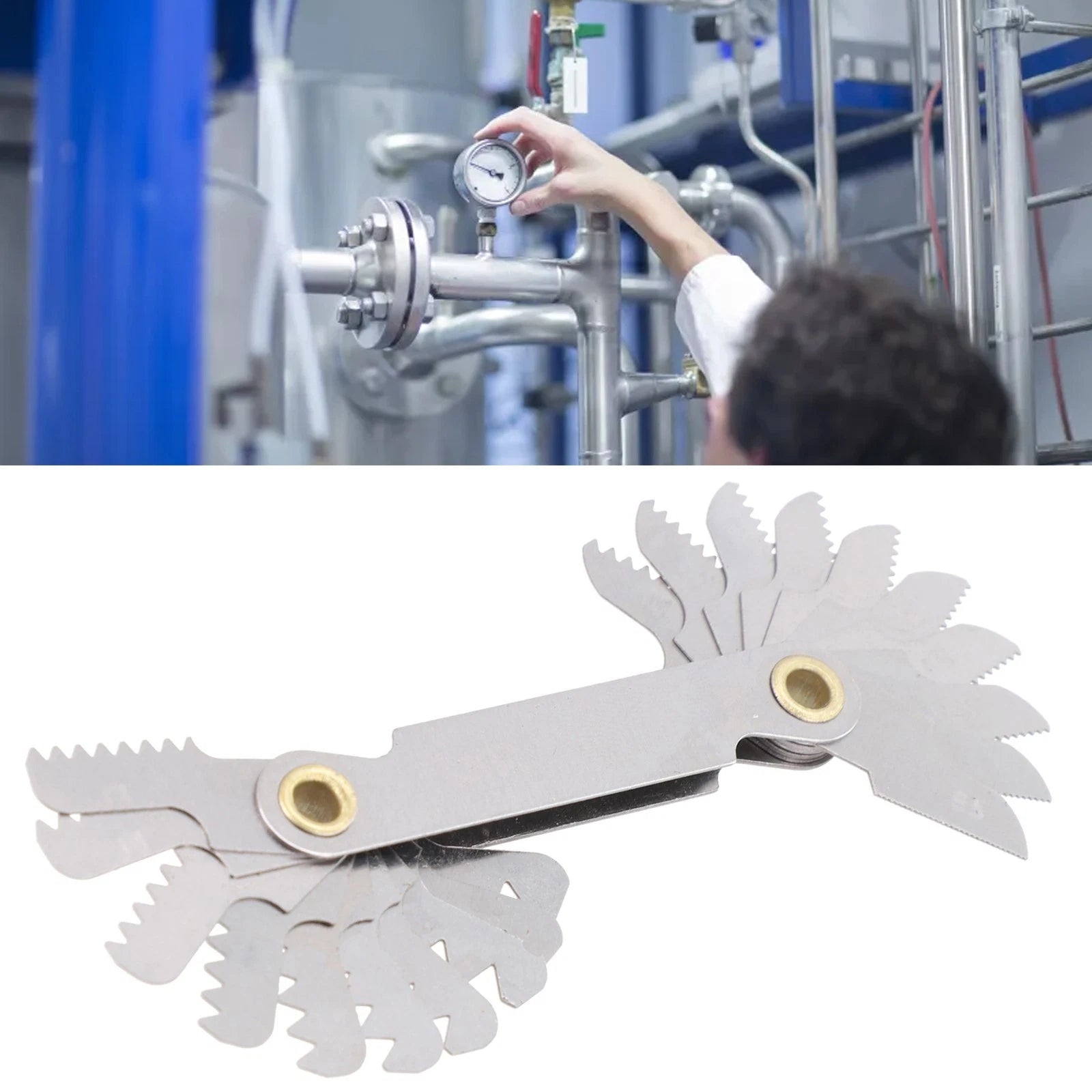 Thread Measuring Gauge for