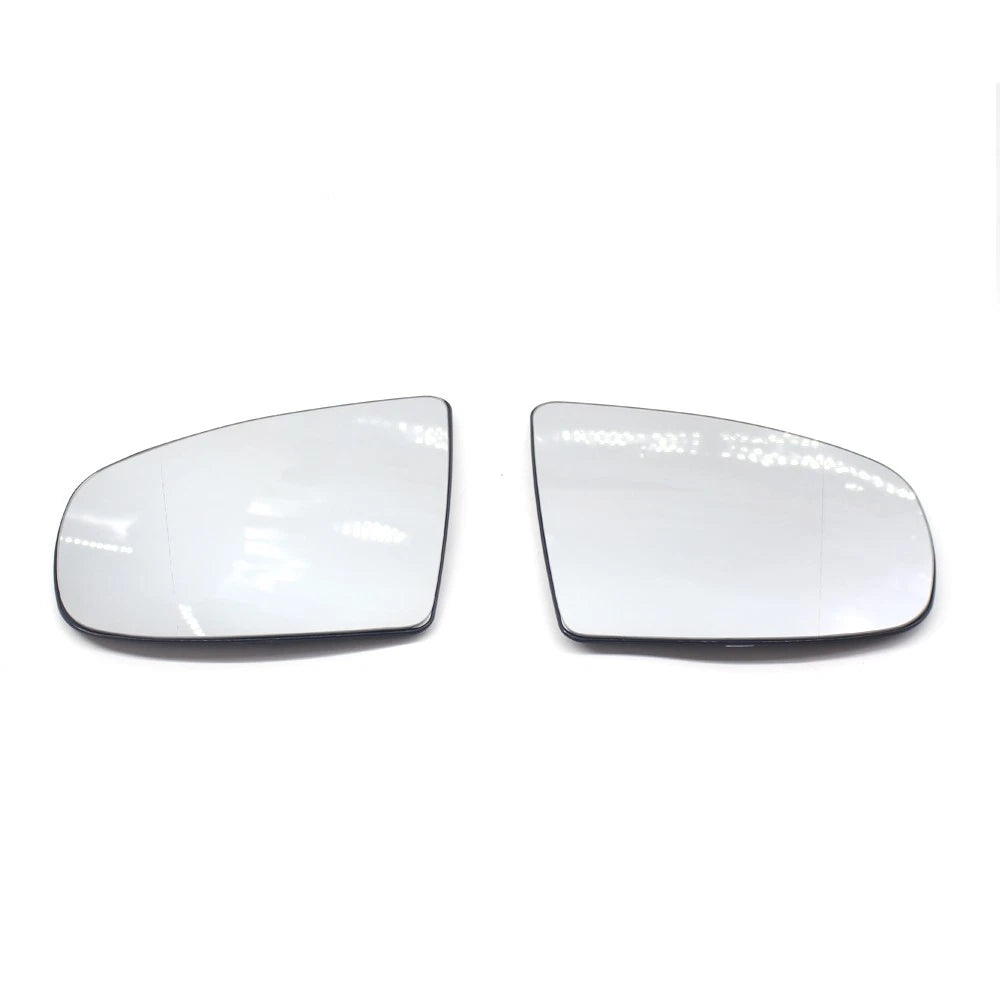 Pair Heated Door Wing Mirror Rear View Glass for BMW X5 E70 (2007–2013) X6 E71 (2008–2014)