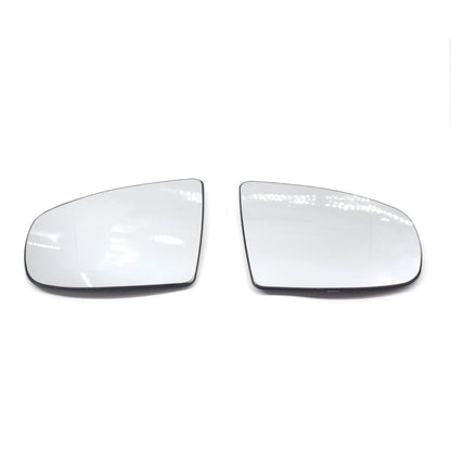 Pair Heated Door Wing Mirror Rear View Glass for BMW X5 E70 (2007–2013) X6 E71 (2008–2014)
