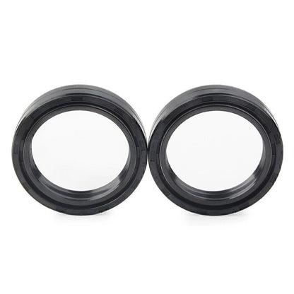 2X Front Fork Damper Shock Absorber Oil Seal for Motorcycle (41X53-8.5/10.5 MM)