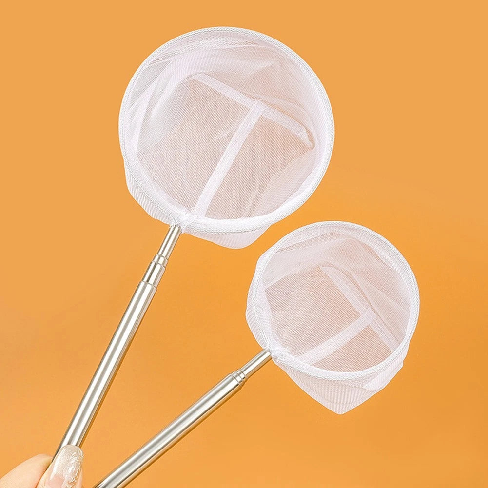 4X Aquarium Shrimp Net Set - Stainless Steel & Soft Mesh