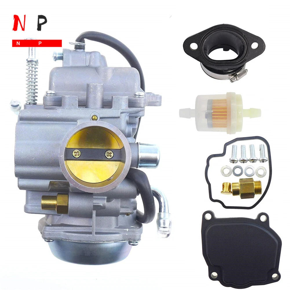 Carburetor with Boot for Polaris Big Boss 500 6X6, Ranger 500 (1998–2009)