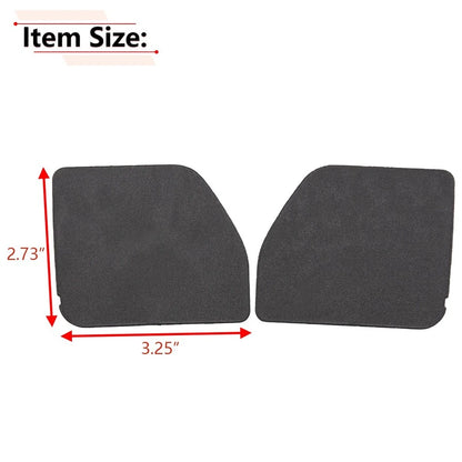2Pcs Interior Door Trim Handle Cap for Chevrolet Silverado 1500 2500 (2019–2025)