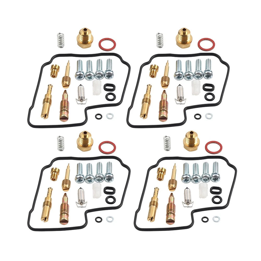 4X Carburetor Repair Kit Float Diaphragm for Honda CBR600F (1987–1990)