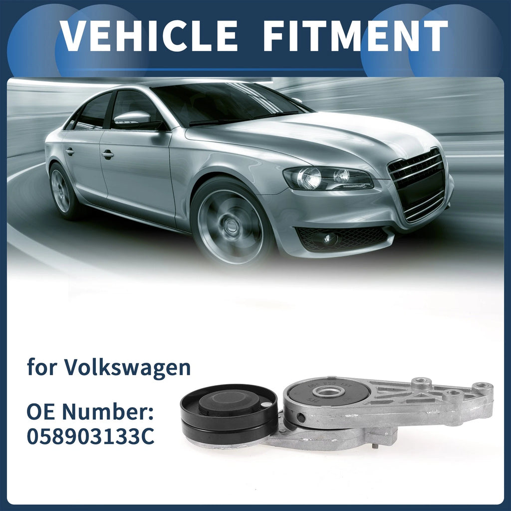 Belt Tensioner Replacement for Audi A4 Petrol 1.6 (2005–2015)