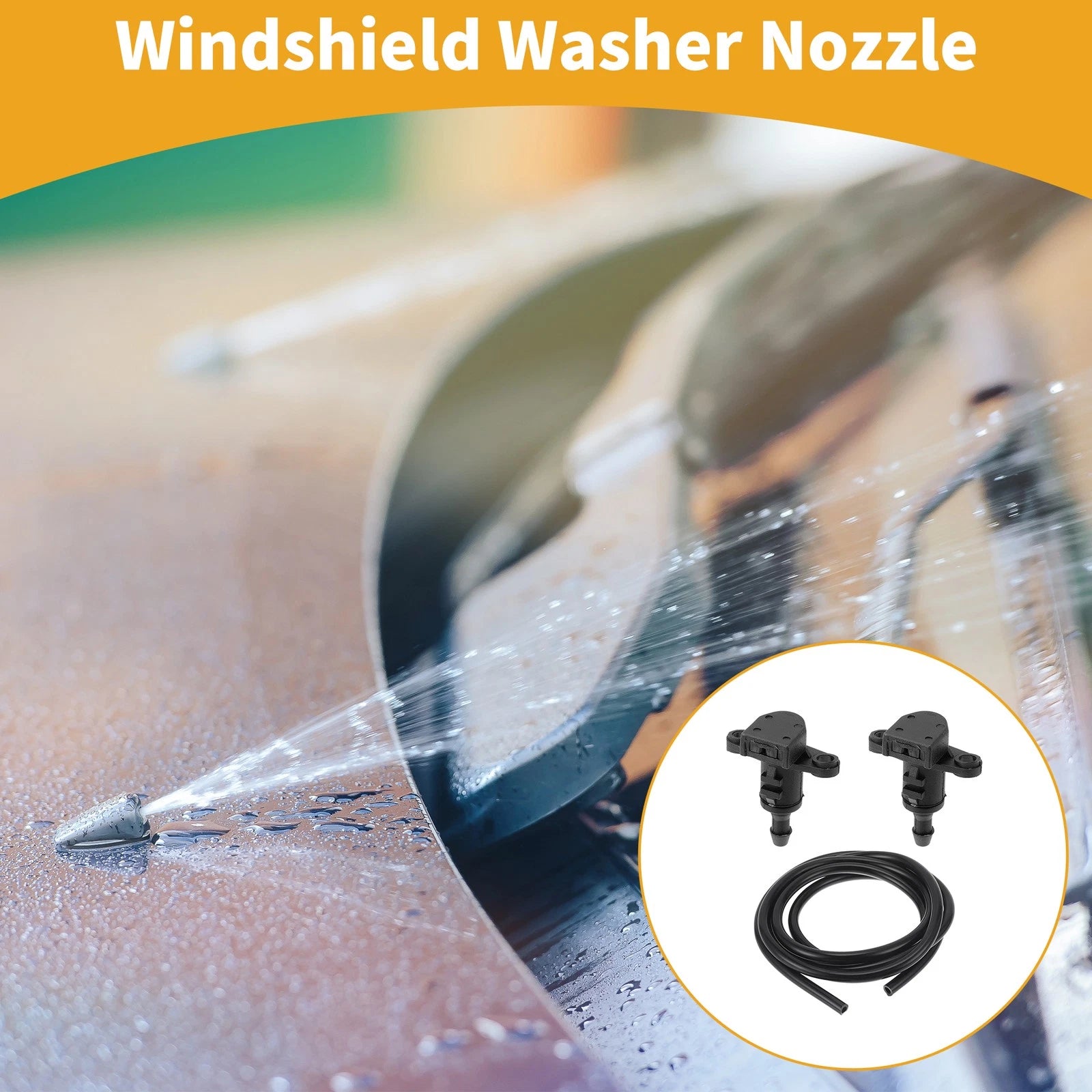 Windshield Washer Nozzle Kit for Kia Picanto (2005–2011)