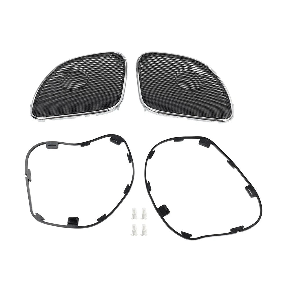 Front Fairing Speaker Grilles Mesh Cover for Harley Road Glide FLTRX (2015–2023)