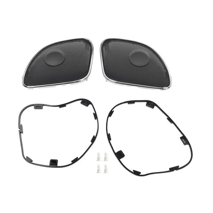 Front Fairing Speaker Grilles Mesh Cover for Harley Road Glide FLTRX (2015–2023)