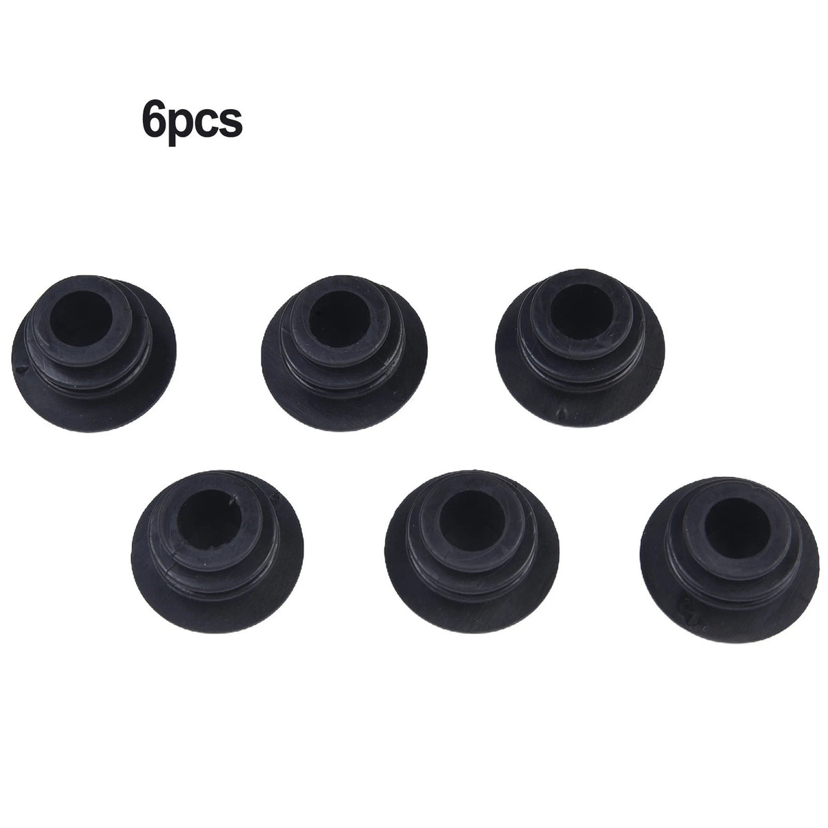 6PCS Bike Grip Ends for MTB & Scooter Handlebars