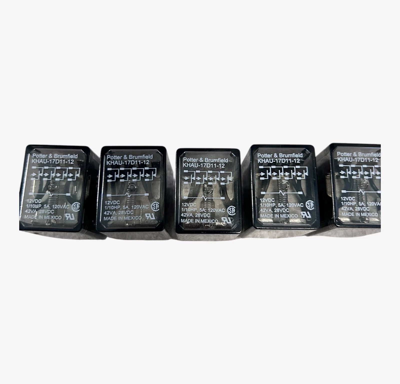 5X Relay Modules KHAU-17D15-12 for Automotive Applications