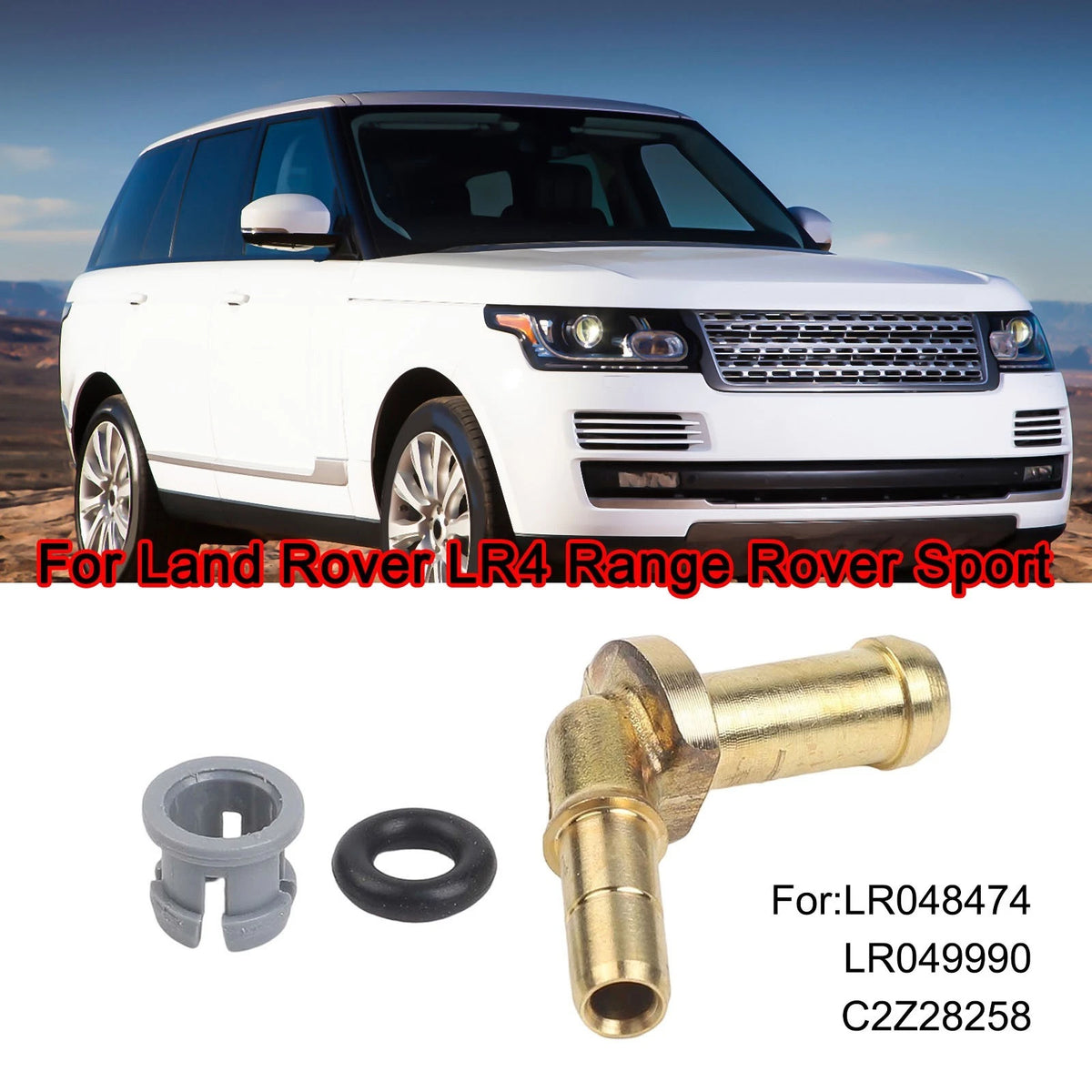 Tube Connector Outlet for Land Rover (2000–2023)