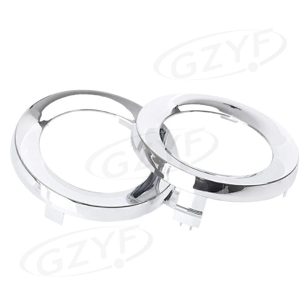 Chrome Front Fog Light Lamp Cover Trim Ring for Subaru Forester (2009–2013)