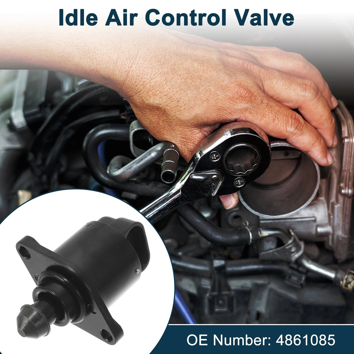 Idle Air Control Valve for Chrysler Concorde (1993–1997) No. 4861085