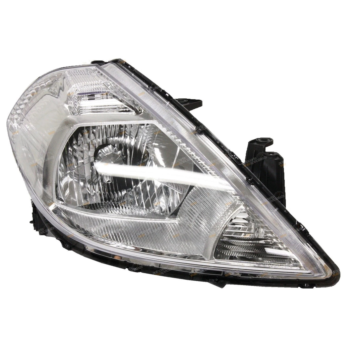 Set of 2 Chrome Headlights for Nissan Tiida C11 (2006–2009) L+R