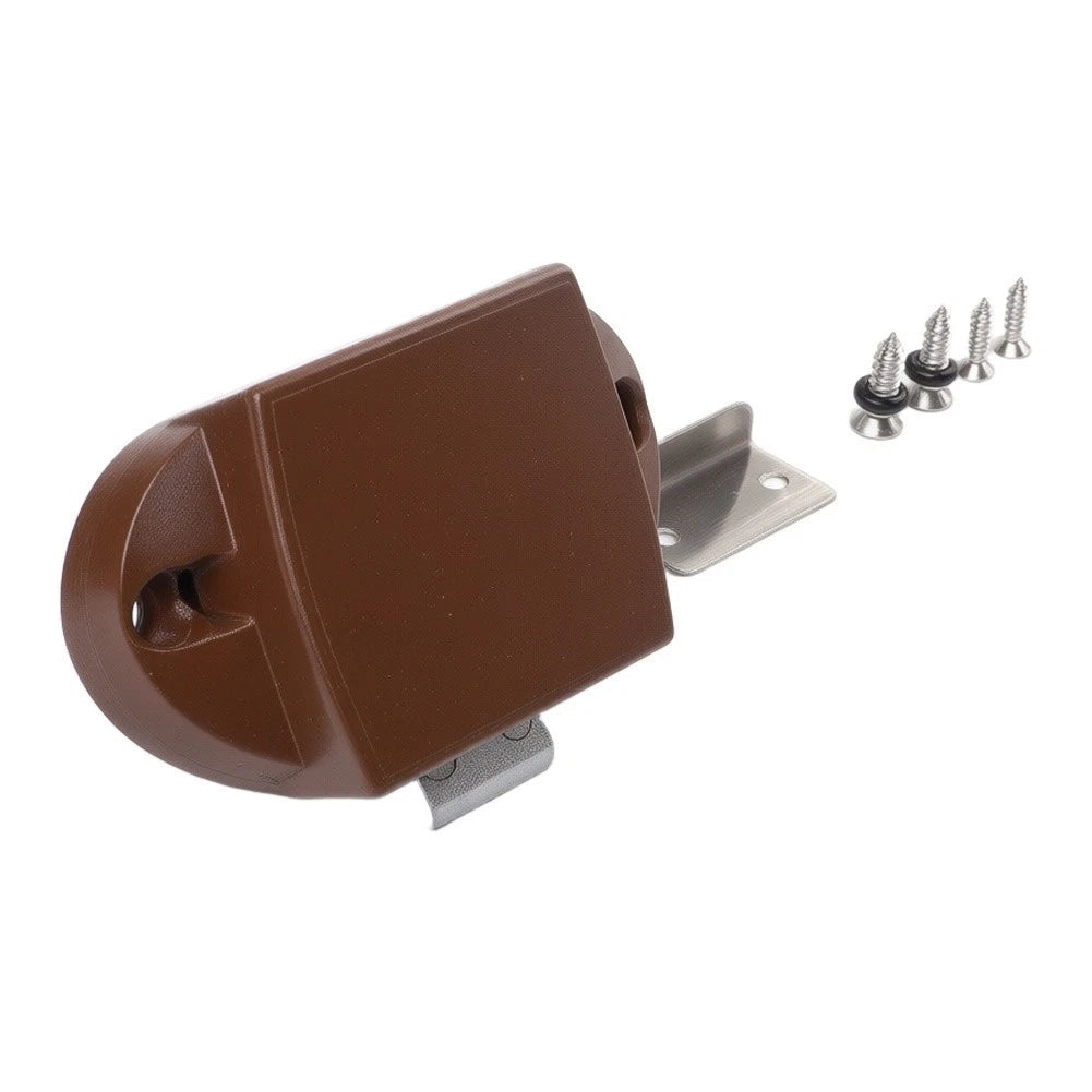 Push Button Lock for Drawers and Cabinets (Easy Installation)