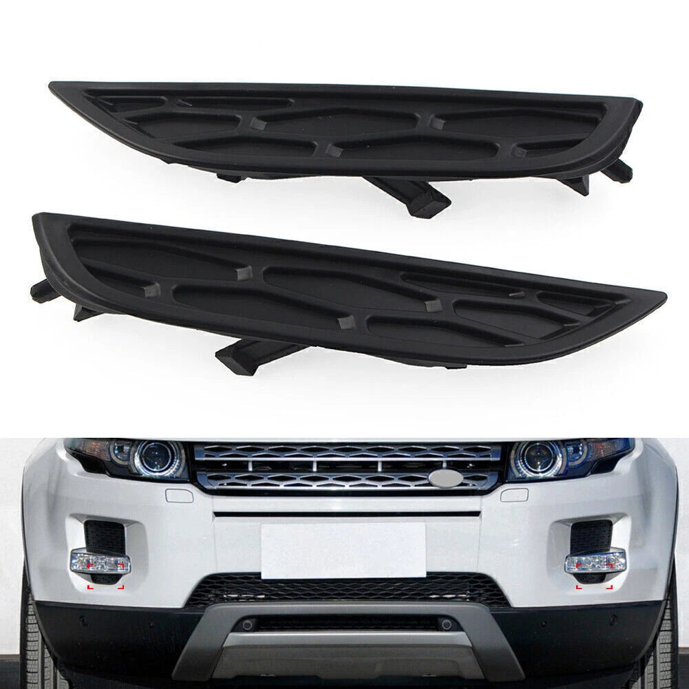 Pair Front Lower Fog Lamp Bezel for Land Rover Range Rover Evoque (2012–2018)